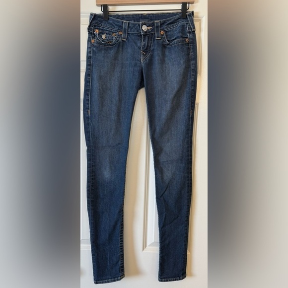 True Religion Pants - True Religion Skinny Jeans Flap Pocket Size 27